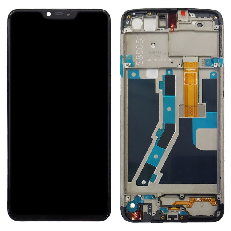 LCD Display Screen for OPPO A3S with Frame Folder Combo