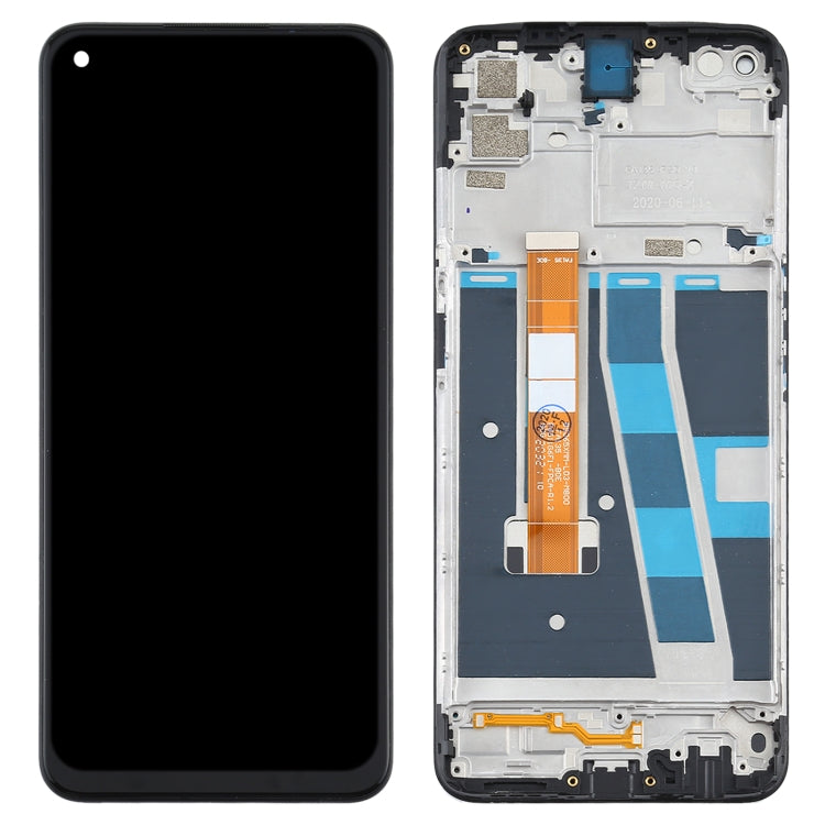 LCD Display Screen for OPPO A52 with Frame Folder Combo