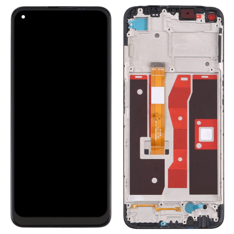LCD Display Screen for OPPO A54 4G with Frame Folder Combo