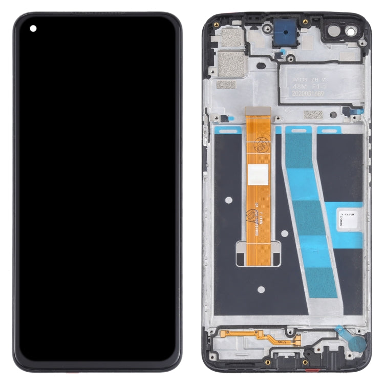 LCD Display Screen for OPPO A72 2020 with Frame Folder Combo