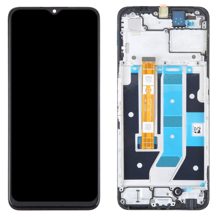 LCD Display Screen for OPPO A78 with Frame Folder Combo