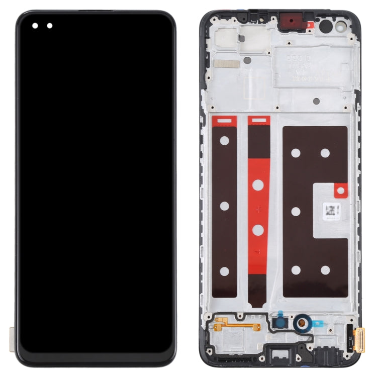 LCD Display Screen for OPPO F17 Pro with Frame Folder Combo