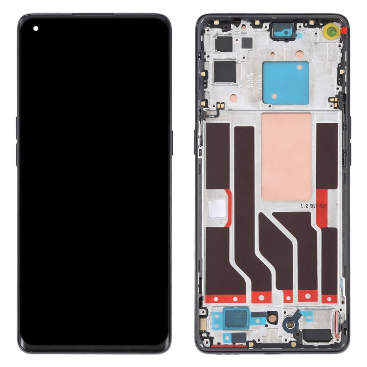 LCD Display Screen for OPPO Reno5 Pro 5G with Frame Folder Combo