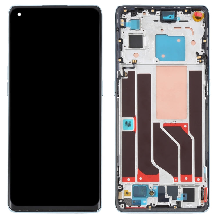 LCD Display Screen for OPPO Reno6 Pro 5G with Frame Folder Combo