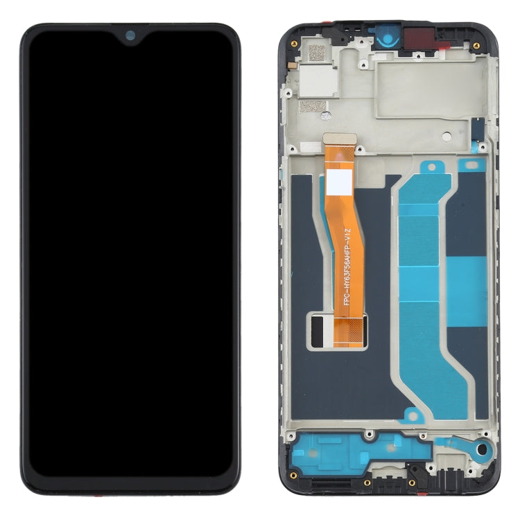 LCD Display Screen for Realme 3 Pro with Frame Folder Combo
