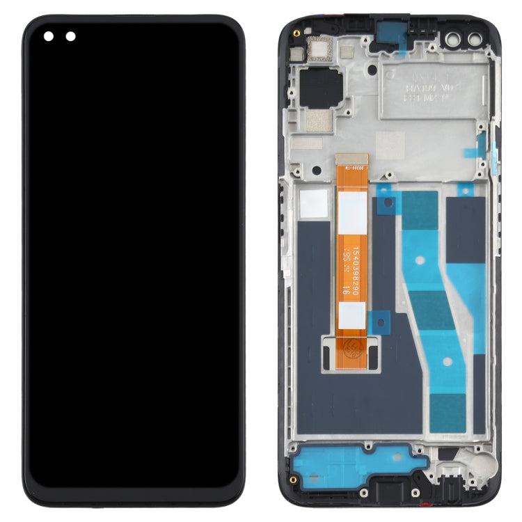 LCD Display Screen for Realme 6 Pro with Frame Folder Combo