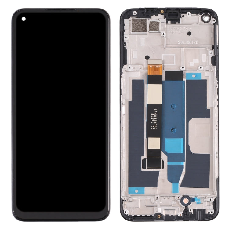 LCD Display Screen for Realme 8 5G with Frame Folder Combo