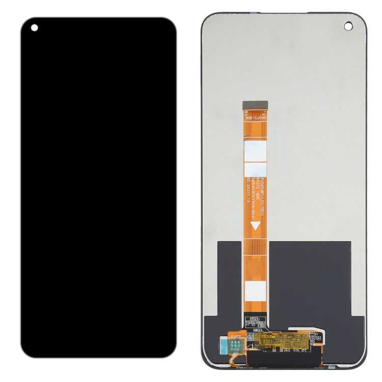 LCD Display Folder with Touch Screen for Realme C17 (TFT)