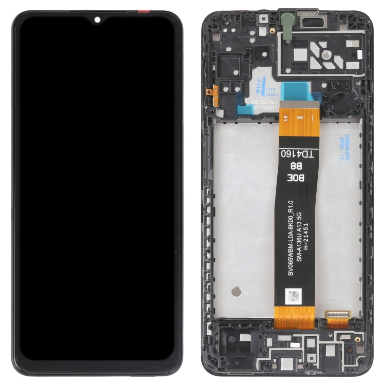 LCD Display Screen for Samsung Galaxy A04S with Frame Folder Combo