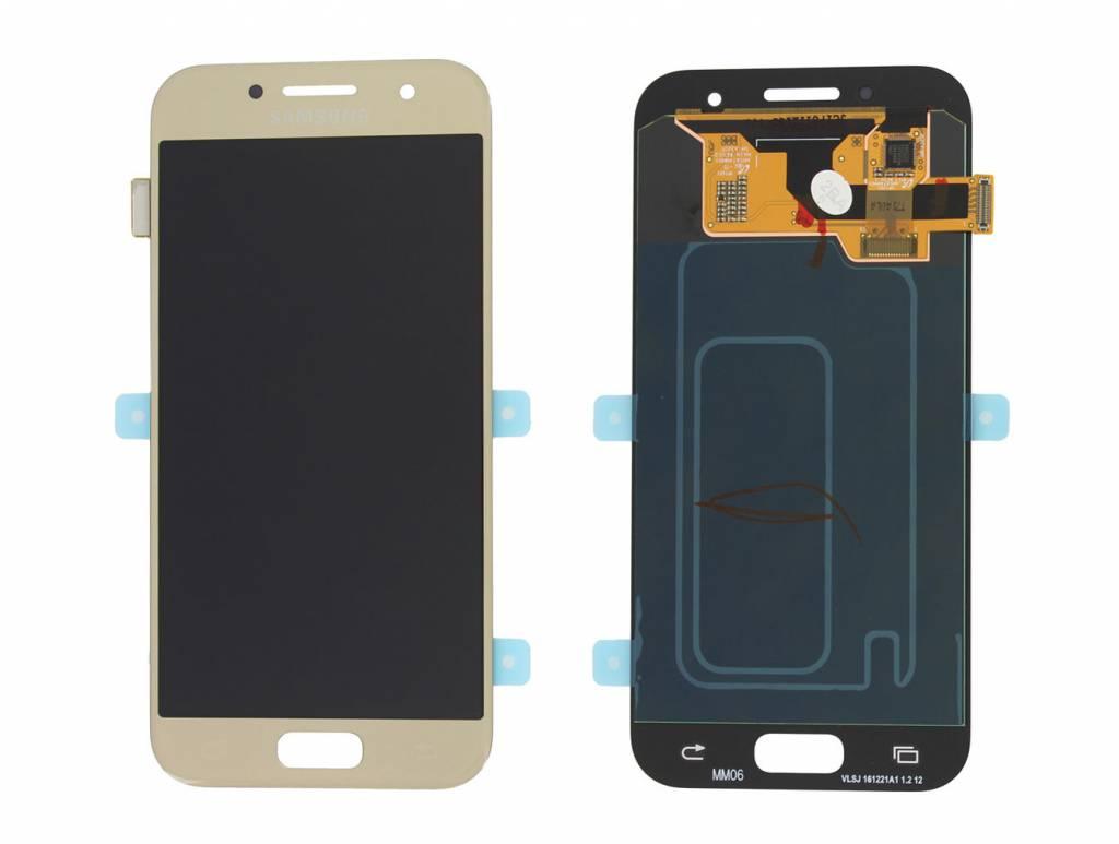 LCD Display Folder with Touch Screen for Samsung Galaxy A3 2017 Black