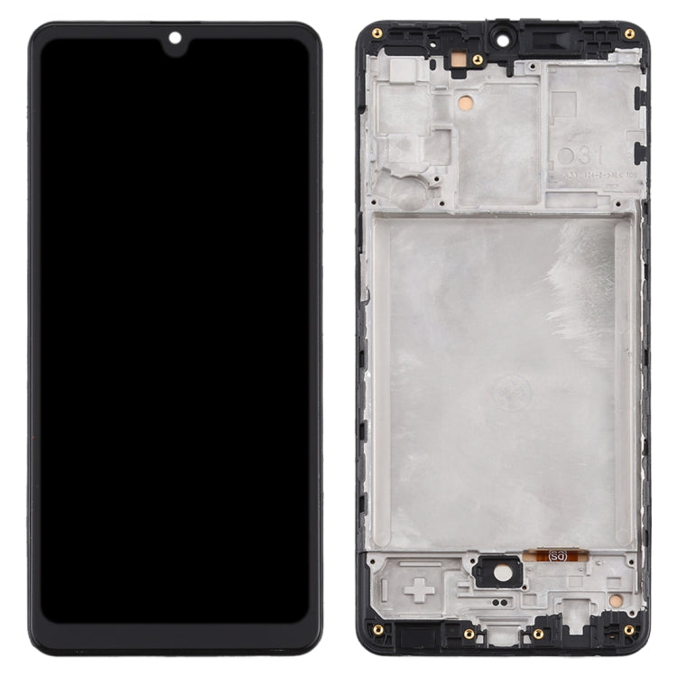 LCD Display Screen for Samsung Galaxy A31 with Frame Folder Combo
