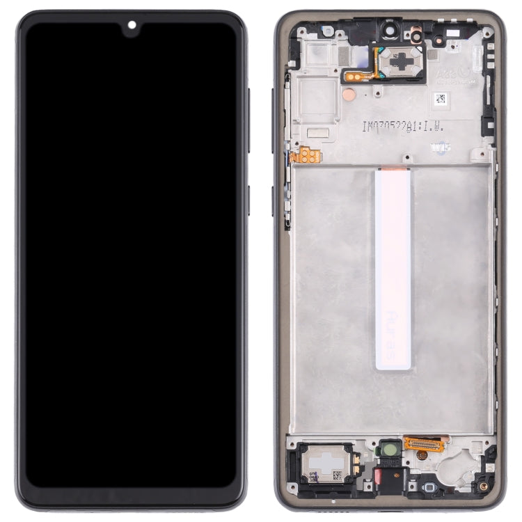 OLED Display Screen for Samsung Galaxy A33 5G with Frame Folder Combo Fingerprint Working