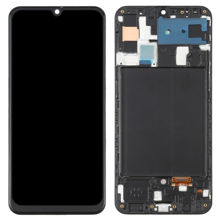 LCD Display Screen for Samsung Galaxy A50 with Frame Folder Combo