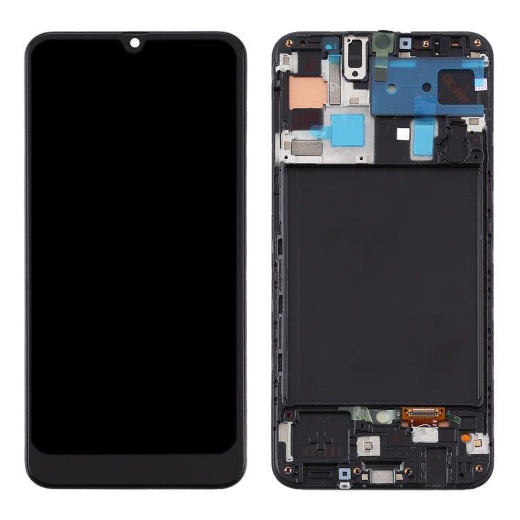LCD Display Screen for Samsung Galaxy A50 with Frame Folder Combo