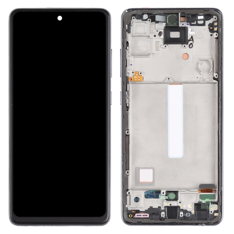 LCD Display Screen for Samsung Galaxy A52 with Frame Folder Combo