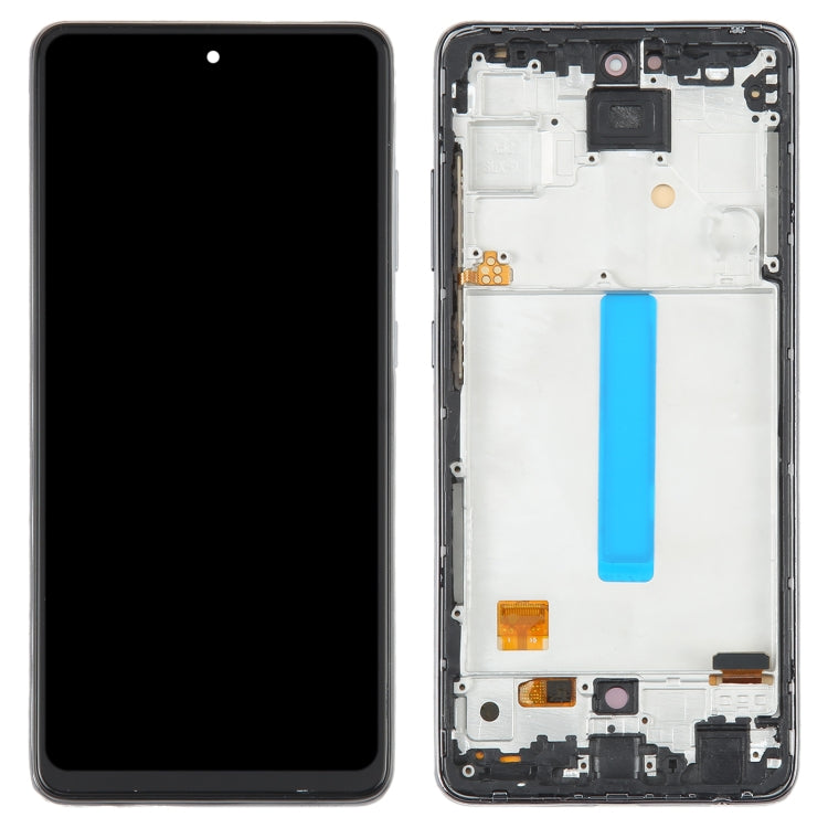 OLED Display Screen for Samsung Galaxy A52 with Frame Folder Combo Fingerprint Working