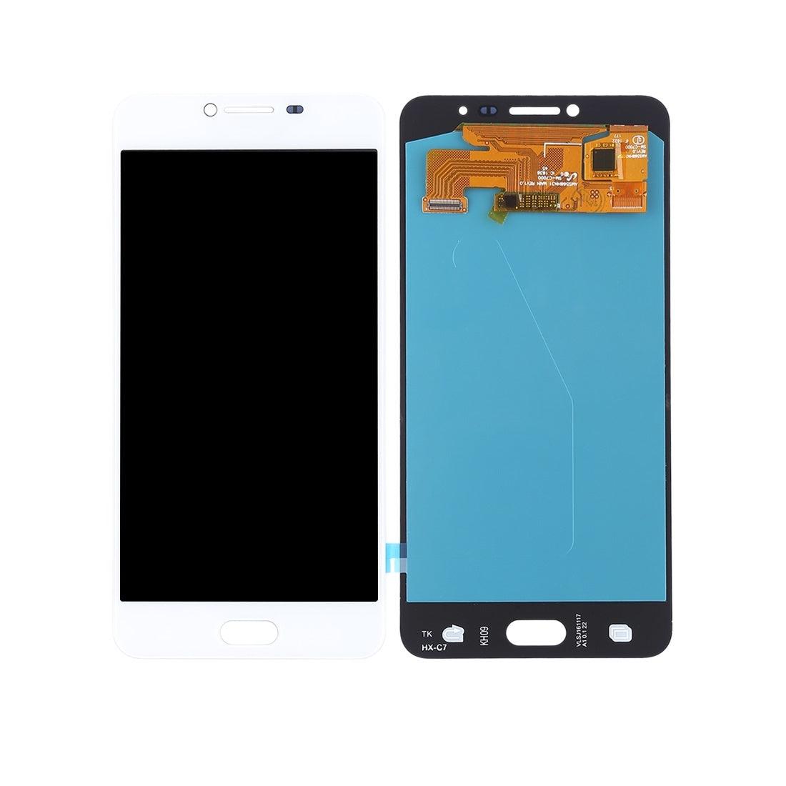 LCD Display Folder with Touch Screen for Samsung Galaxy C7 Pro White
