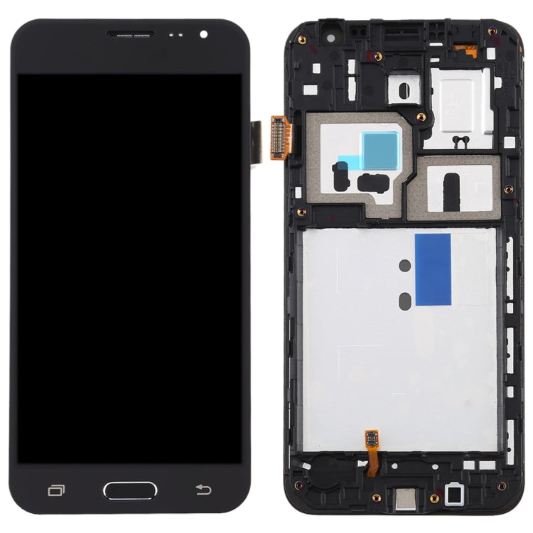 LCD Display Screen for Samsung Galaxy J3 2016 with Frame Folder Combo
