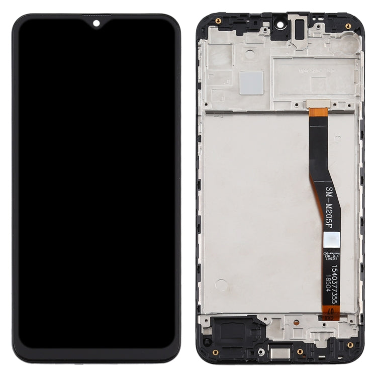 LCD Display Screen for Samsung Galaxy M20 with Frame Folder Combo