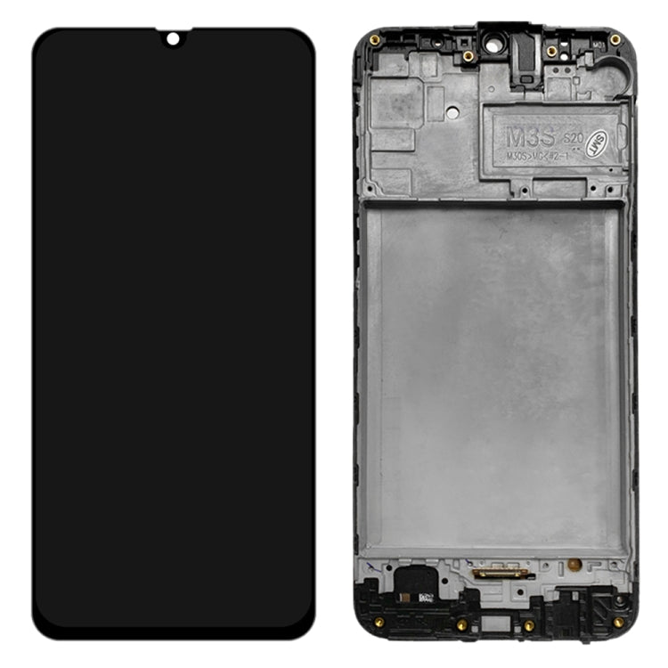 LCD Display Screen for Samsung Galaxy M21 with Frame Folder Combo