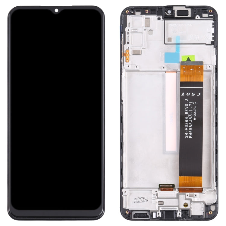 LCD Display Screen for Samsung Galaxy M33 4G with Frame Folder Combo