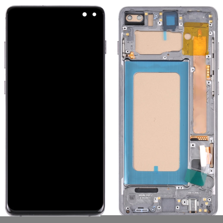 LCD Display Screen for Samsung Galaxy S10 Plus with Frame Folder Combo
