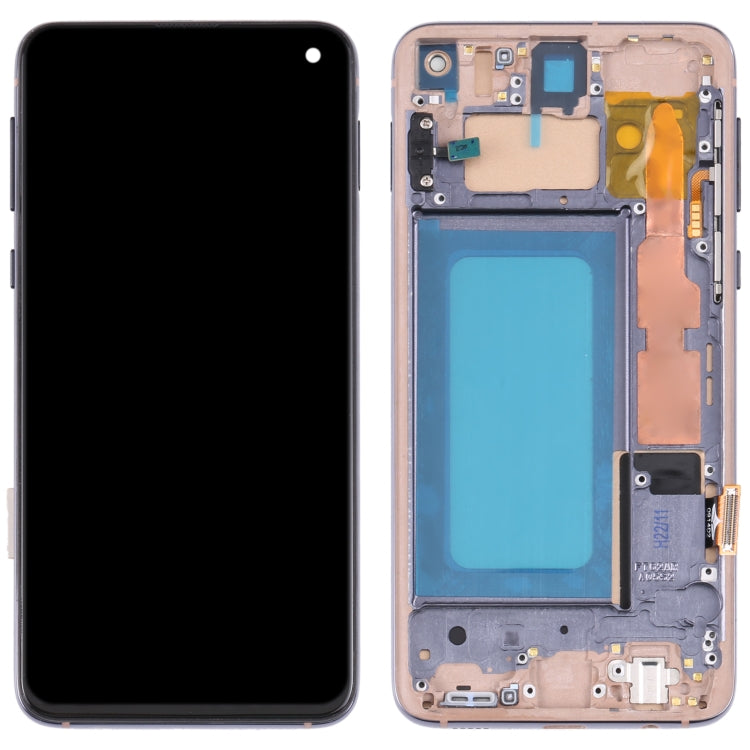 LCD Display Screen for Samsung Galaxy S10e with Frame Folder Combo