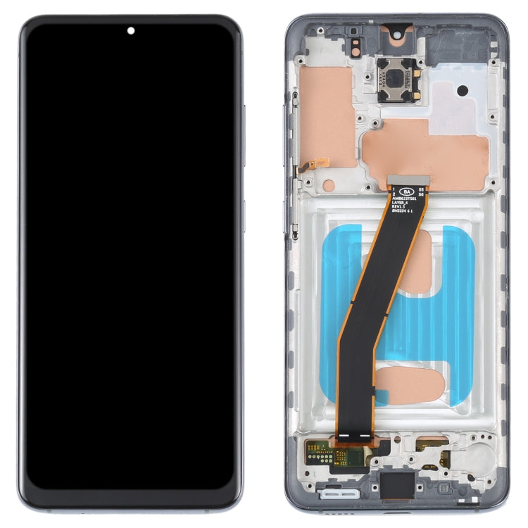 LCD Display Screen for Samsung Galaxy S20 with Frame Folder Combo
