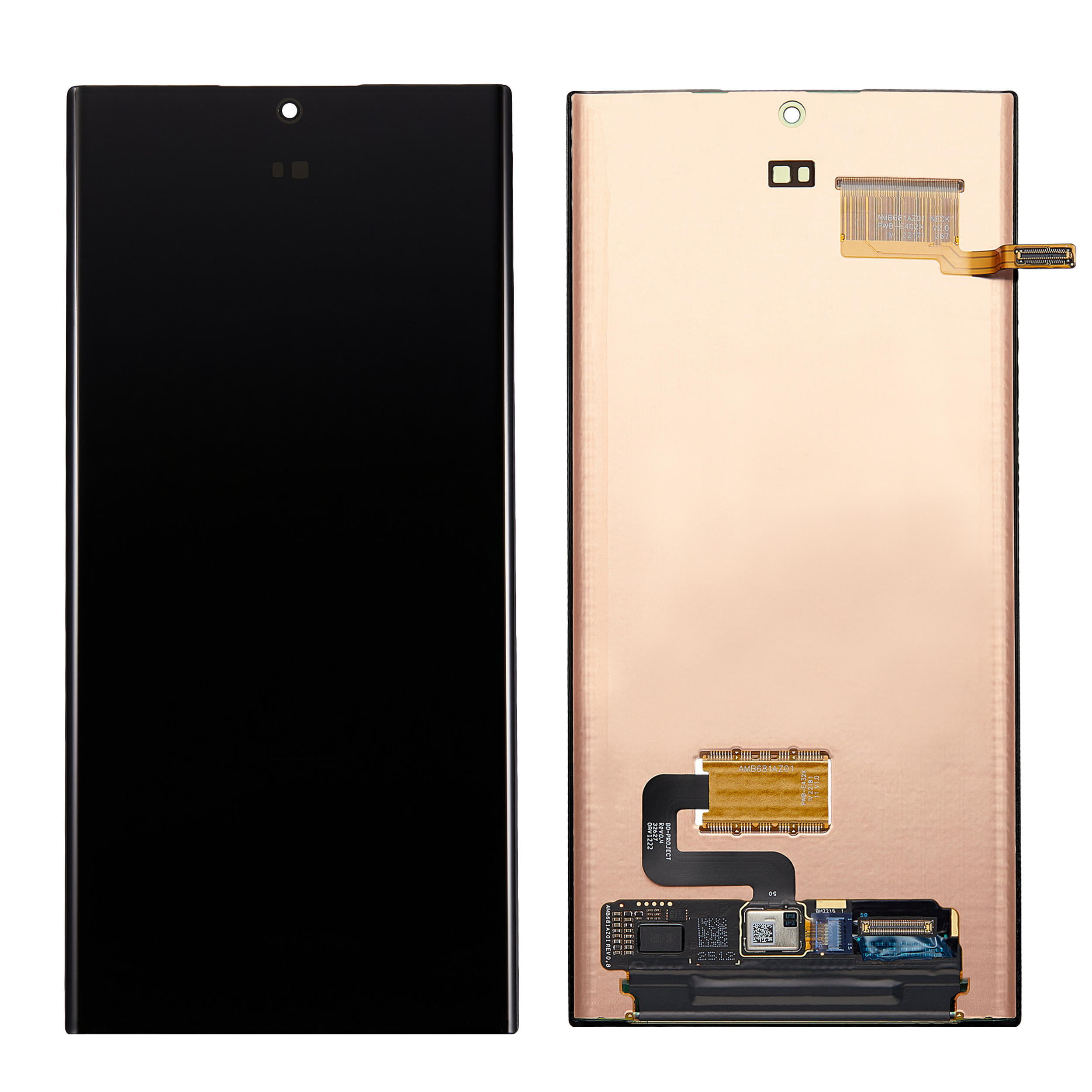 LCD Display Folder with Touch Screen for Samsung Galaxy S22 Ultra