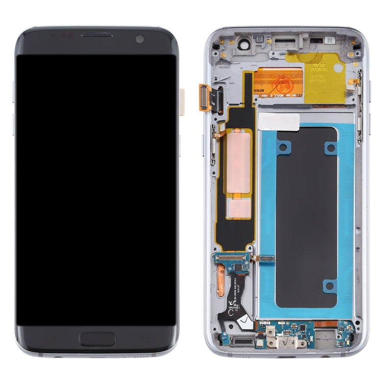OLED Display Screen for Samsung Galaxy S7 Edge Black Folder Combo
