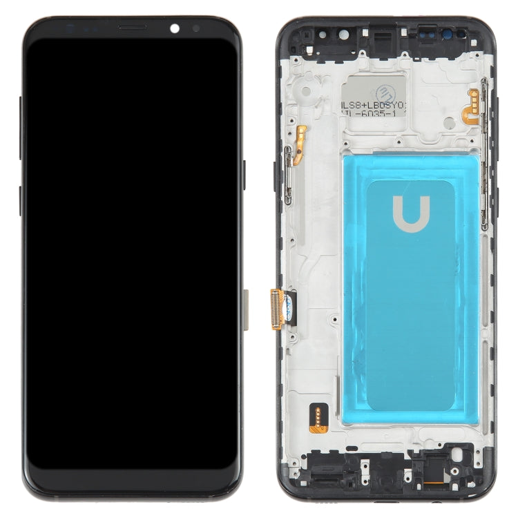 LCD Display Screen for Samsung Galaxy S8 Plus with Frame Folder Combo