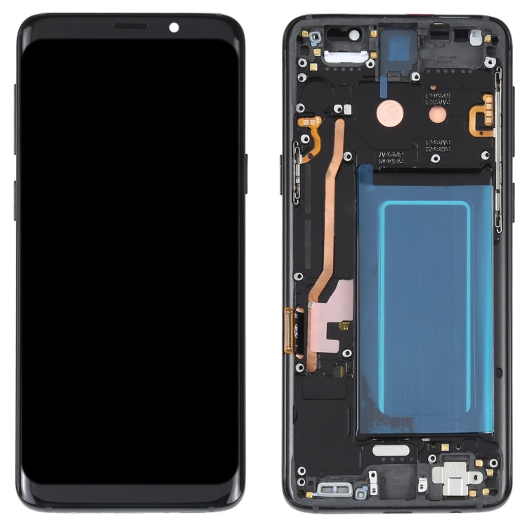 OLED Display Screen for Samsung Galaxy S9 Black Folder Combo