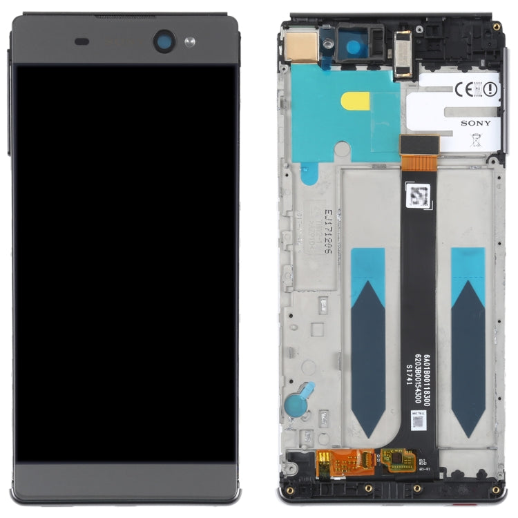 LCD Display Screen for Sony Xperia XA Ultra with Frame Folder Combo