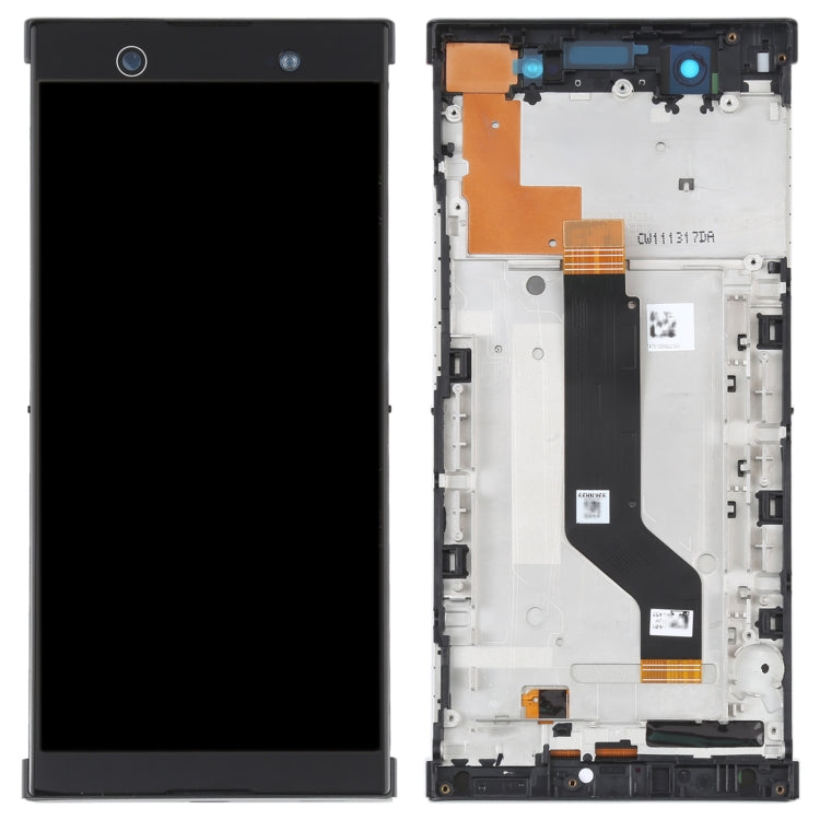 LCD Display Screen for Sony Xperia XA1 Ultra with Frame Folder Combo