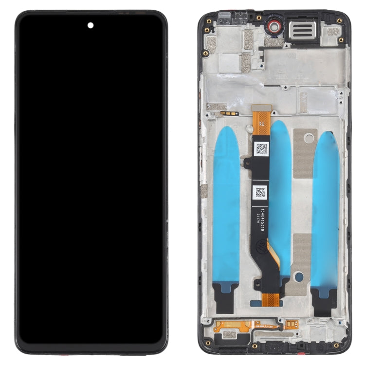 LCD Display Screen for Tecno Camon 17 Pro with Frame Folder Combo