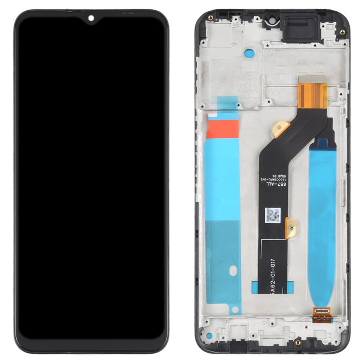 LCD Display Screen for Tecno Spark 7T with Frame Folder Combo