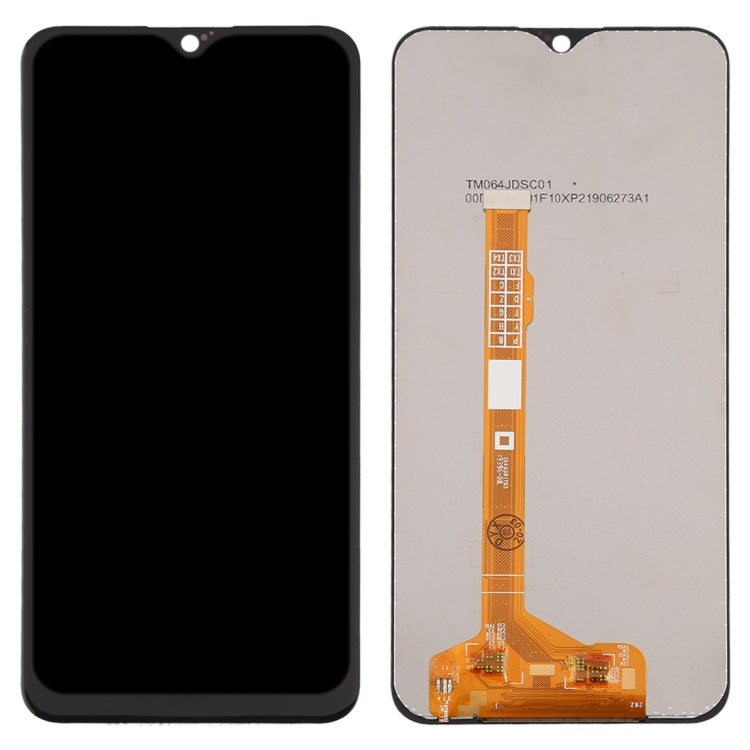 LCD Display Folder with Touch Screen for vivo U10 Black (TFT)