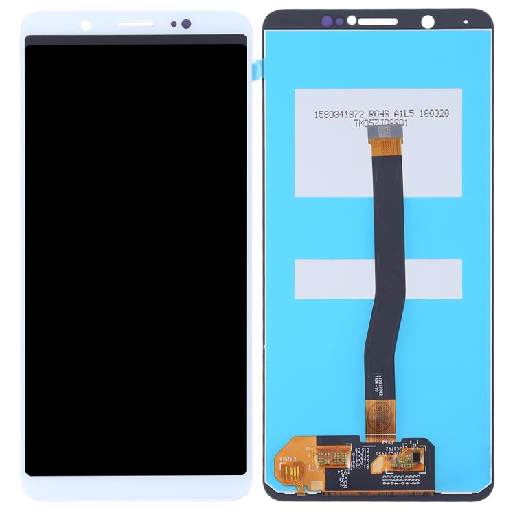 LCD Display Folder with Touch Screen for Vivo V7 White (TFT)