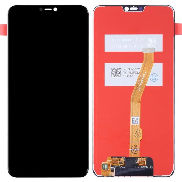 LCD Display Folder with Touch Screen for Vivo V9 Youth Black