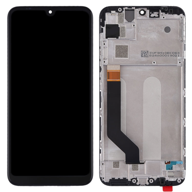 LCD Display Folder with Touch Screen for Xiaomi Mi Play Black with Frame (TFT)