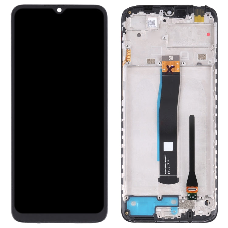 LCD Display Folder with Touch Screen for Xiaomi Redmi 10 with Frame