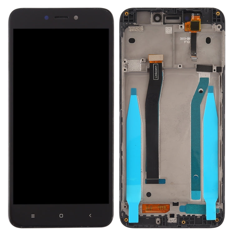 LCD Display Folder with Touch Screen for Xiaomi Redmi 4 Black with Frame (TFT)