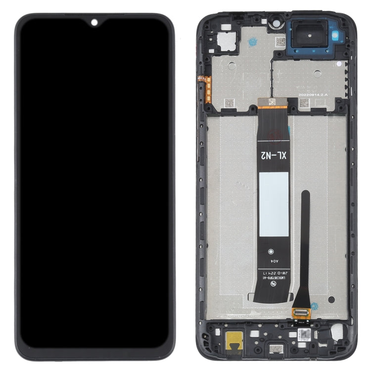 LCD Display Folder with Touch Screen for Xiaomi Redmi A1+ with Frame