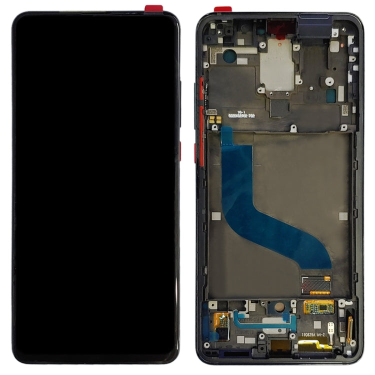 LCD Display Folder with Touch Screen for Xiaomi Redmi K20 Black with Frame (AMOLED)