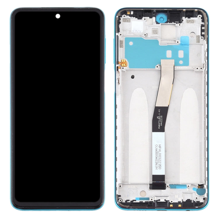 LCD Display Folder with Touch Screen for Xiaomi Redmi Note 9S with Frame