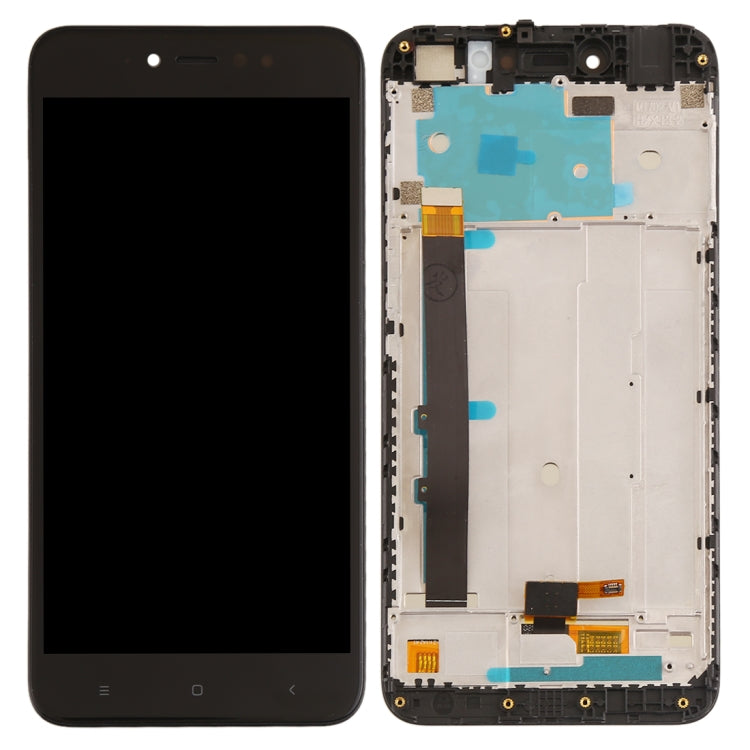 LCD Display Folder with Touch Screen for Xiaomi Redmi Y1 Black with Frame (TFT)