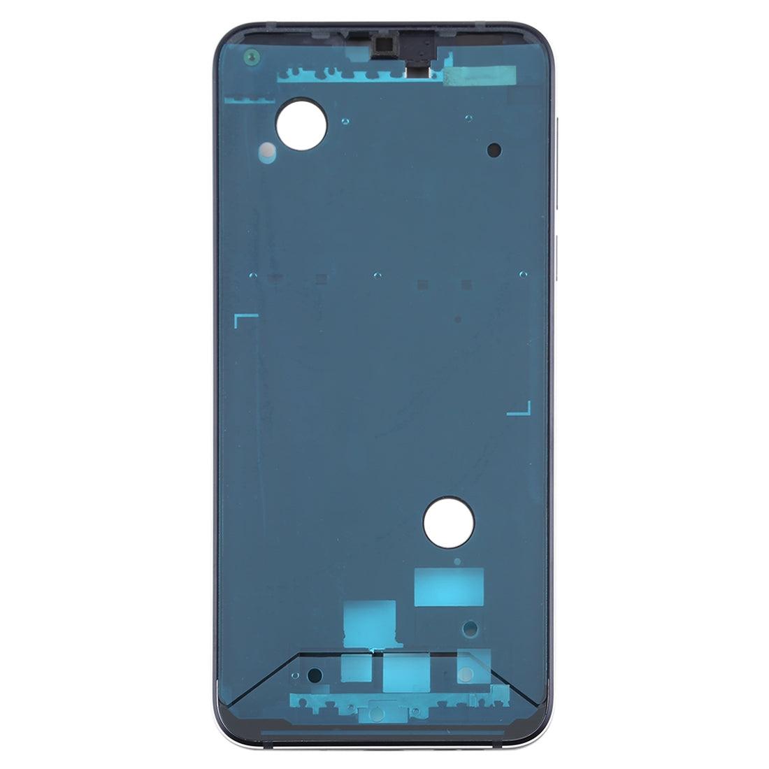 LCD Display Frame Chrome Bezel for Nokia 7.1 Black