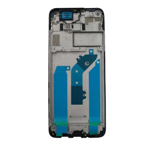 LCD Display Frame for Tecno Spark 6 KE7 Black - EGFix