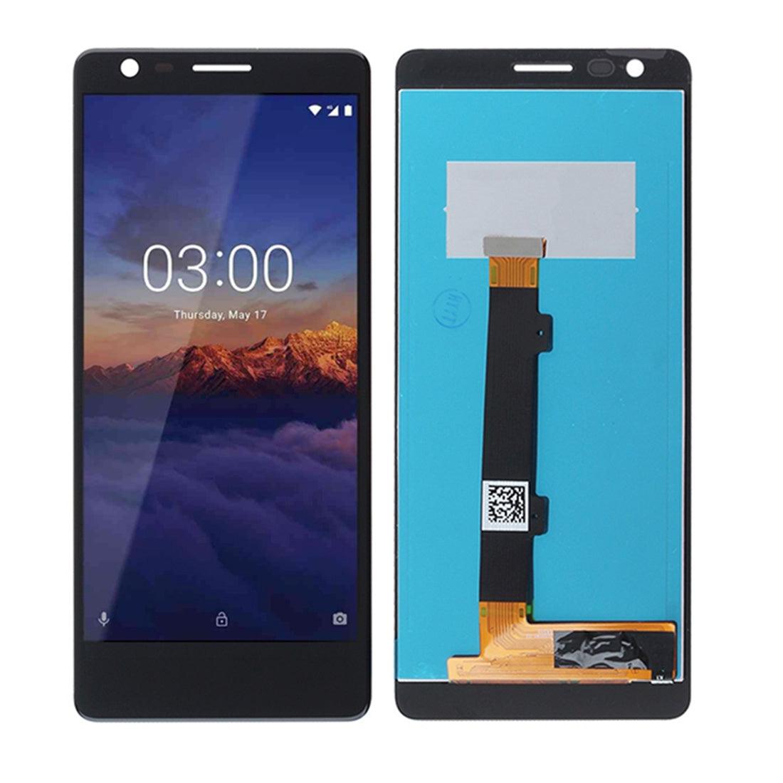LCD Display with Touch Screen Folder for Nokia 3.1 Black