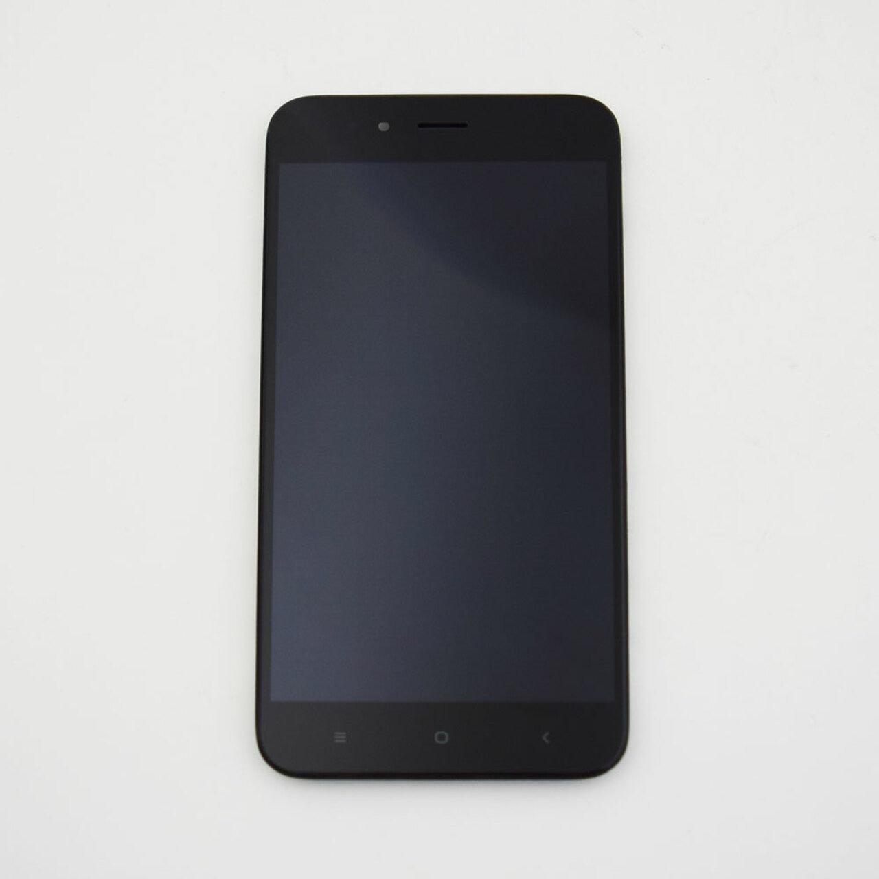 LCD Display with Touch Screen Folder for Xiaomi Mi A1 with Frame Black